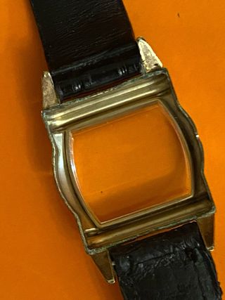 Orologio Benrus Uomo Vintage Oro Nero