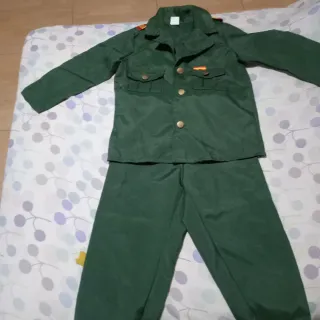 Disfraz Militar Niño Verde talla 3 ,4