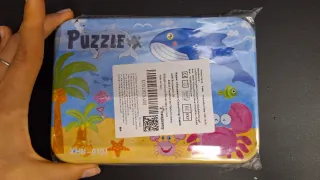Puzzles Infantiles Caja Metálica