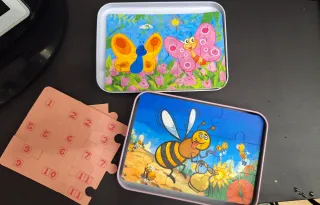 Puzzles Infantiles Caja Metálica