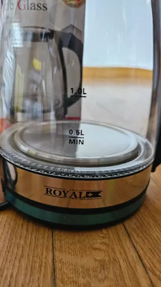 Bollitore Elettrico 2L 2000W Vetro Nuovo Te tisane