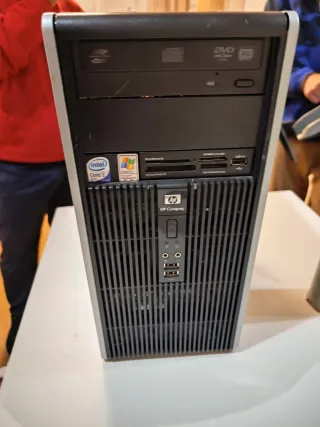 Ordenador HP DC5700 Microtower + Monitor LG