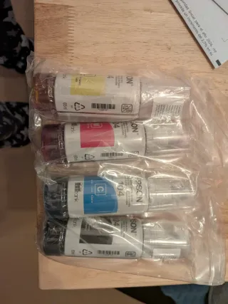 Tinta Epson 104 (Amarillo, Magenta, Cian, Negro)