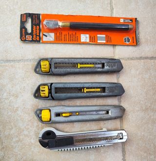 Cortador de vidrio ALLPER 168mm y cúteres