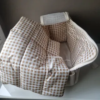 Bolso Transportín perro toy o Mascota pequeña Beig