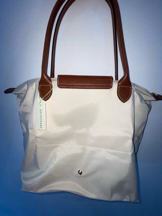 Bolso Longchamp Beige y Marrón