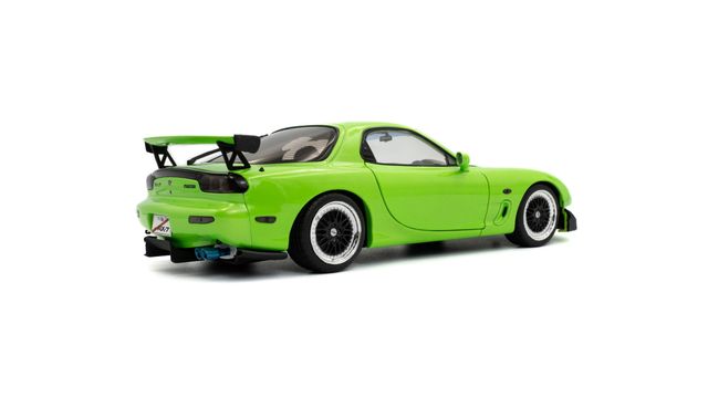Mazda RX7 FD3RS SOLIDO WORKS NEON GREEN 1999 1:18