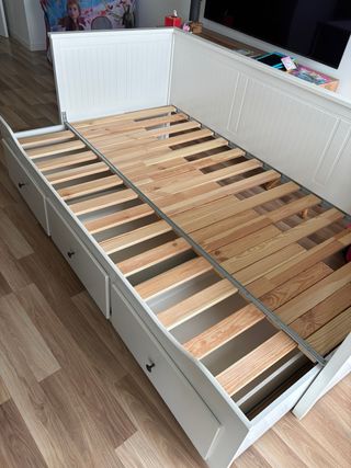 Cama nido blanca Ikea Hemnes