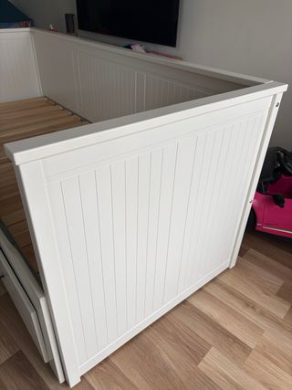 Cama nido blanca Ikea Hemnes