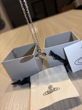 Collana Vivienne Westwood Argento Orb