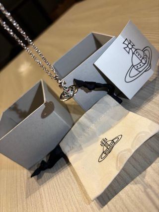 Collana Vivienne Westwood Argento Orb