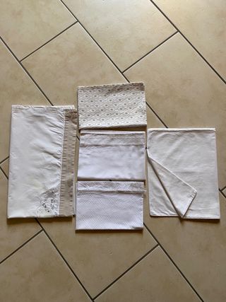 Set 5 pezzi culla neonato cotone