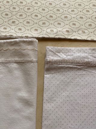 Set 5 pezzi culla neonato cotone