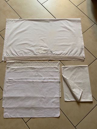 Set 5 pezzi culla neonato cotone