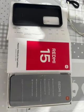 Xiaomi Redmi 15 256GB Blanco se acepta cambio