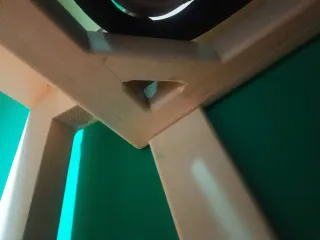 Cama alta con escalera