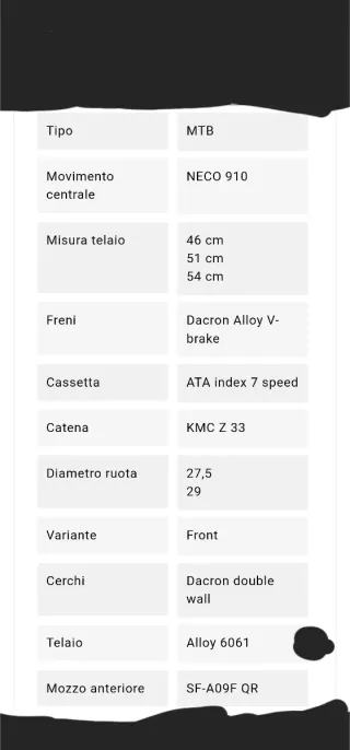 Lupo Snoop 3.1 MTB 27.5/29