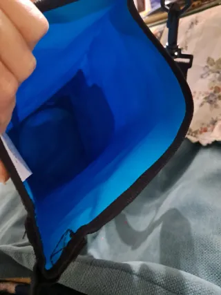 Bolsa de playa ISDIN azul