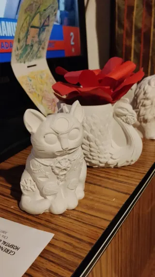 Figuritas de escayola especial san Valentín