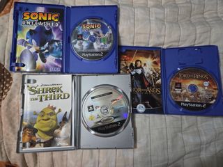 Lote 9 Jogos PS2 - Diversos Gêneros