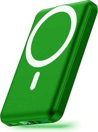 Power Bank 10000mAh Magnético Verde