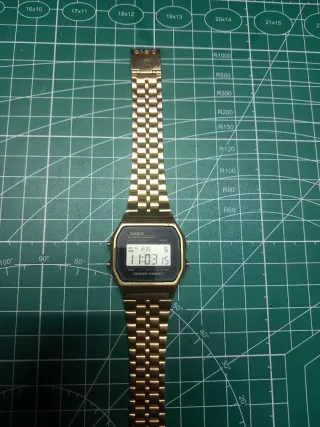 Casio A159WGE Vintage Dorado