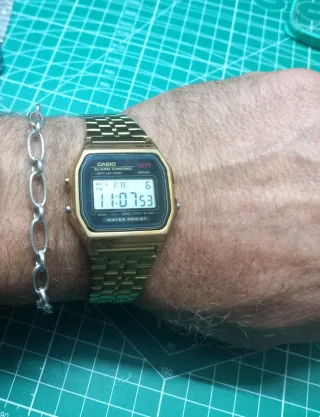 Casio A159WGE Vintage Dorado