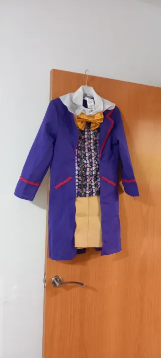 Disfraz Willy Wonka,Charlie y la fábrica de chocol