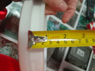 Tulipano per ventilatore da soffitto bianco, marca Inspire