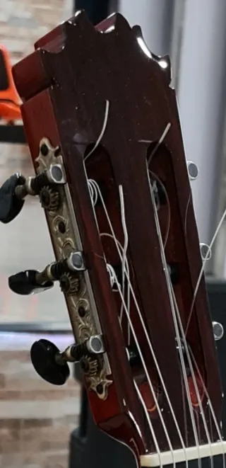 Guitarra Flamenca Amplificada Naranja