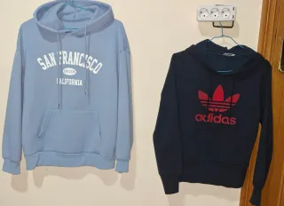 Lote 2 Sudadera Adidas Con Capucha Hoodie San Fran