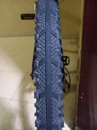 Bicicleta Montaña Amarilla y Azul