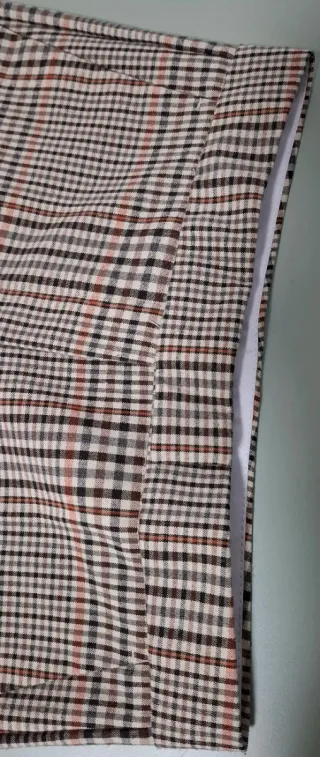 Pantalón Mango cuadros talla 36