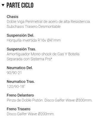 Rieju Maratón 125 PRO 15CV