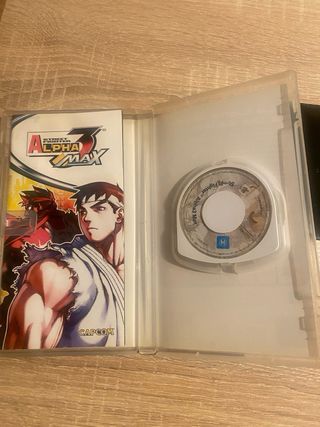 PSP Street Fighter Alpha 3 MAX
