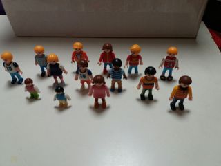 Lote de 14 figuras Playmobil