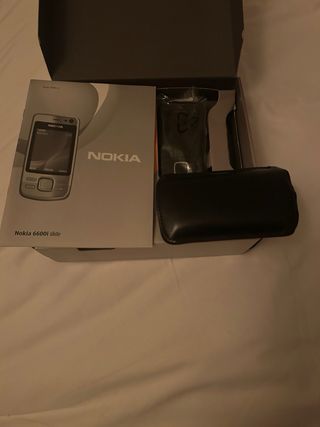 Teléfono Nokia 6600i Slide Negro