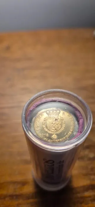 Cartucho Moneda 2 Euros España 2018 Escudo