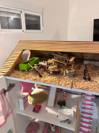 Casita de muñecas altura metro y meido de alto