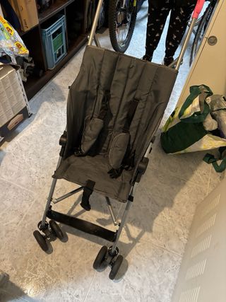 Cochecito de bebé rosa Asalvo