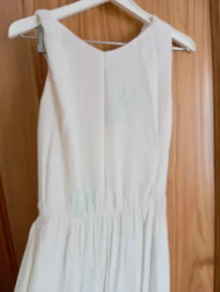 Vestido largo blanco estilo griego