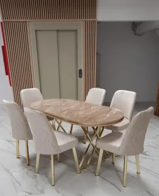 Pack Oferta mesa con 6 sillas, 460€