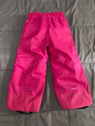 Tuta da sci 2 pezzi Wed'Ze bambina rosa tg. 3 anni