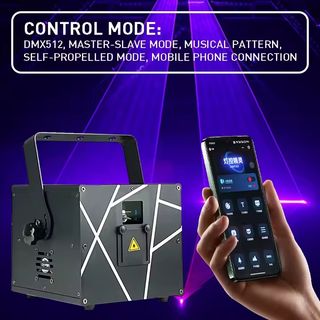 ✅️ Proyector Láser 3W RGB + Animación 3D