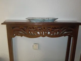 Consolle Biscottini in legno per ingresso