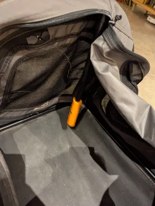 Transportín perro Decathlon gris