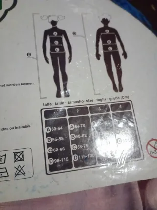 Disfraz de gallina para niño/niña