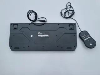 Teclado y Ratón gaming KROM Kenya Negro