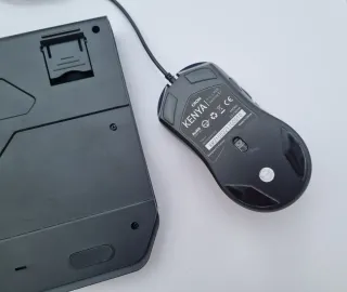 Teclado y Ratón gaming KROM Kenya Negro