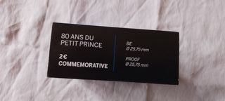 2 Euro Proof El Principito Francia 2026